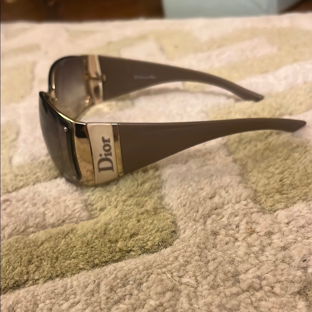 Dior brown gradient sunglasses